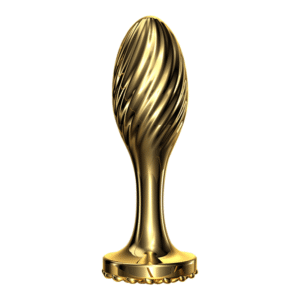 Lurevibe - Pearl Gold Thread Anal Plug Anal Expansion