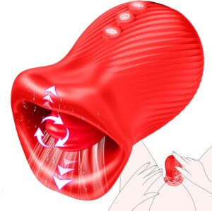 Omysky Rose Muncher - Mouth Biting Tongue Licker Clitoral Vibrator