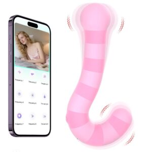 Double-headed Vibrating G-spot Clitoral Vibrator With APP Control