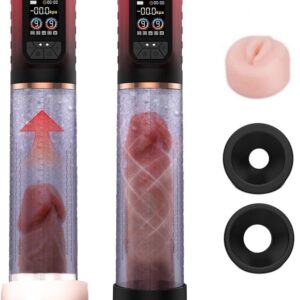 3 In 1 Penis Enlarger Extender Pump Male Masturbator